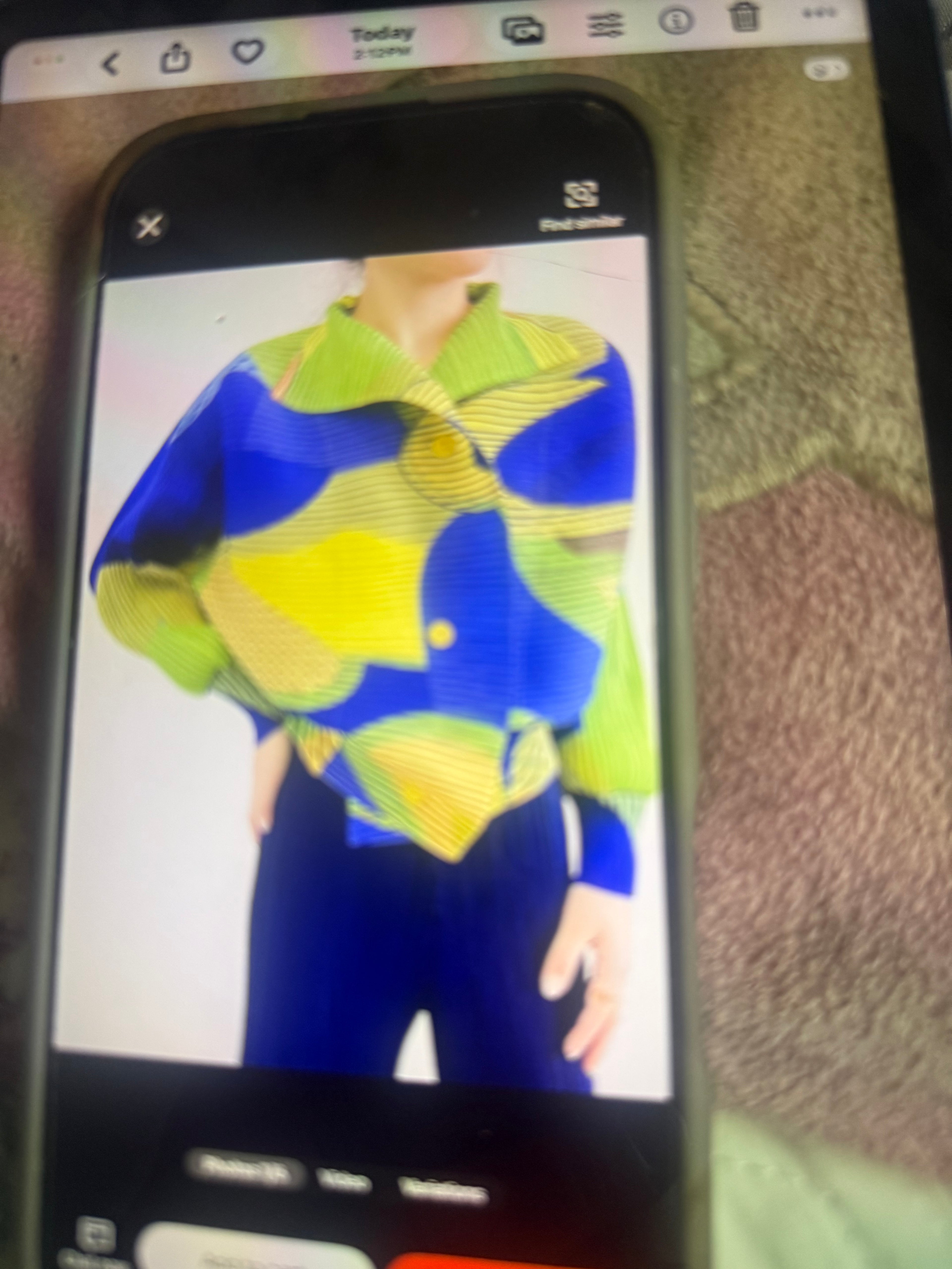 빛나는점버 자켓 M 667